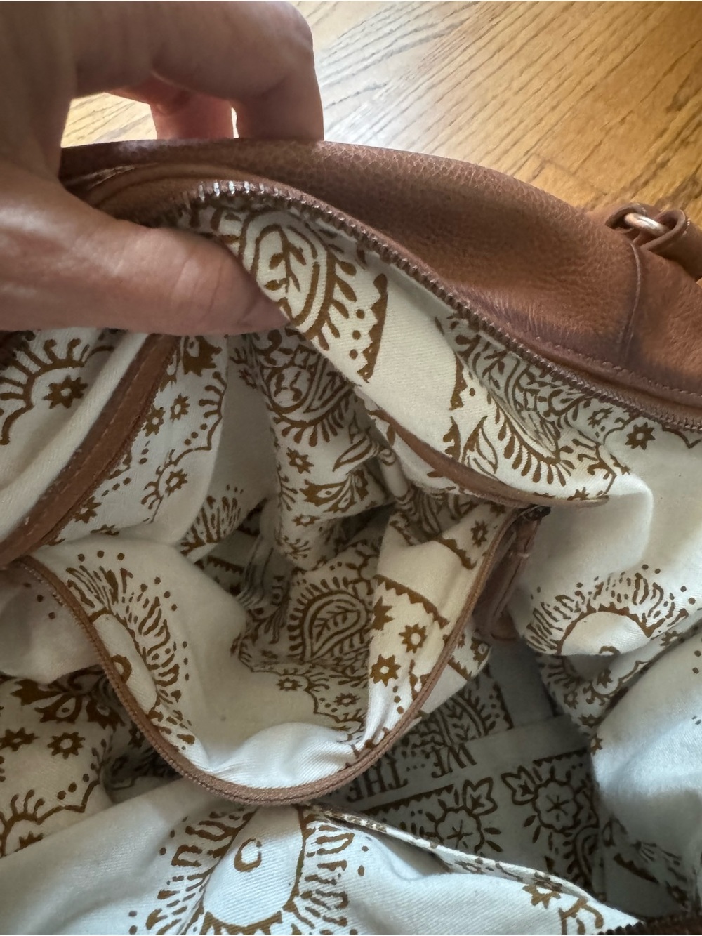 We the Free People Emerson Tote Saddle